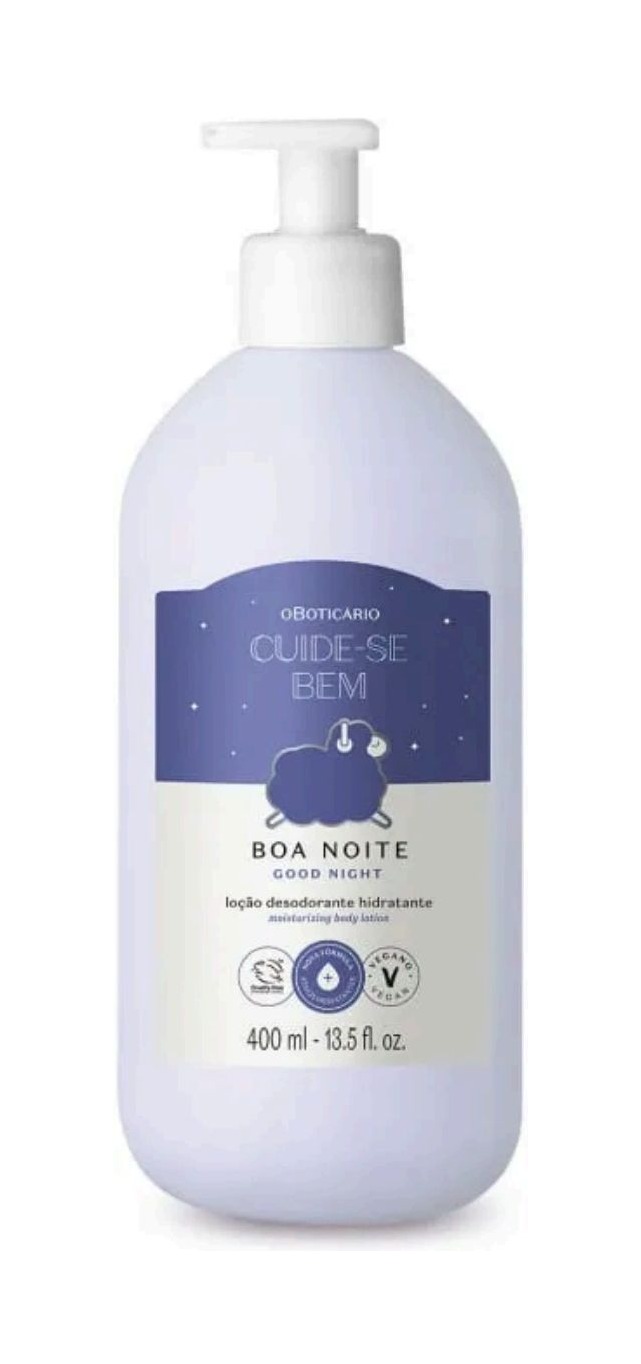 Hidratante Cuide-se Bem Boa Noite 400ml — O Boticário com entrega em Recife | Liquida Perfumes