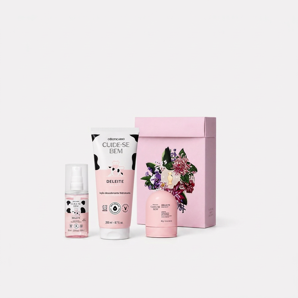 Kit Cuide-se Bem Deleite [Dia dos Namorados] — Dia dos Namorados com entrega em Recife | Liquida Perfumes