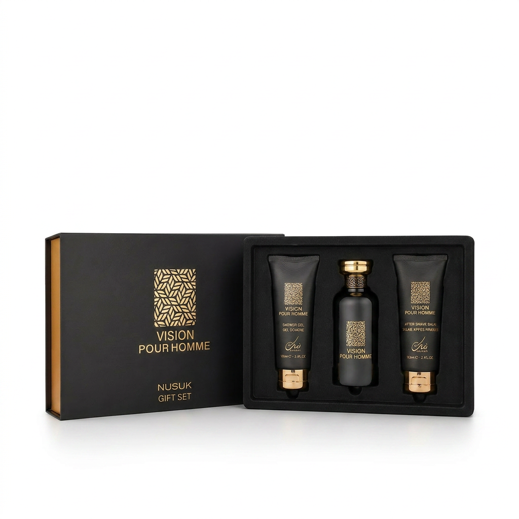 Kit Vision Pour Homme Nusuk — Dia dos Namorados com entrega em Recife | Liquida Perfumes