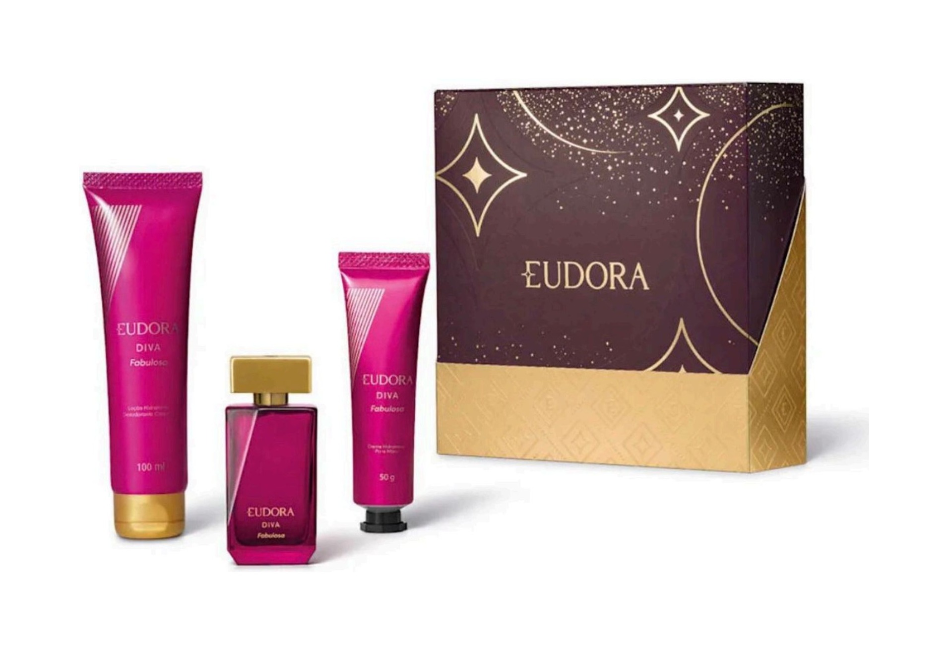 Kit Diva Fabulosa — Eudora com entrega em Recife | Liquida Perfumes