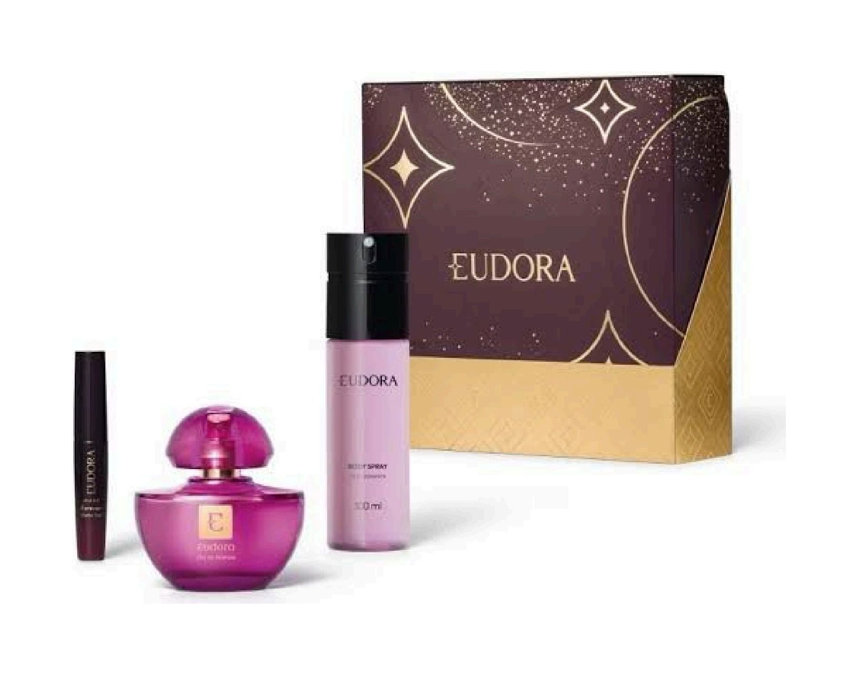 Kit Eudora Roxo (Esgotado) — Eudora com entrega em Recife | Liquida Perfumes
