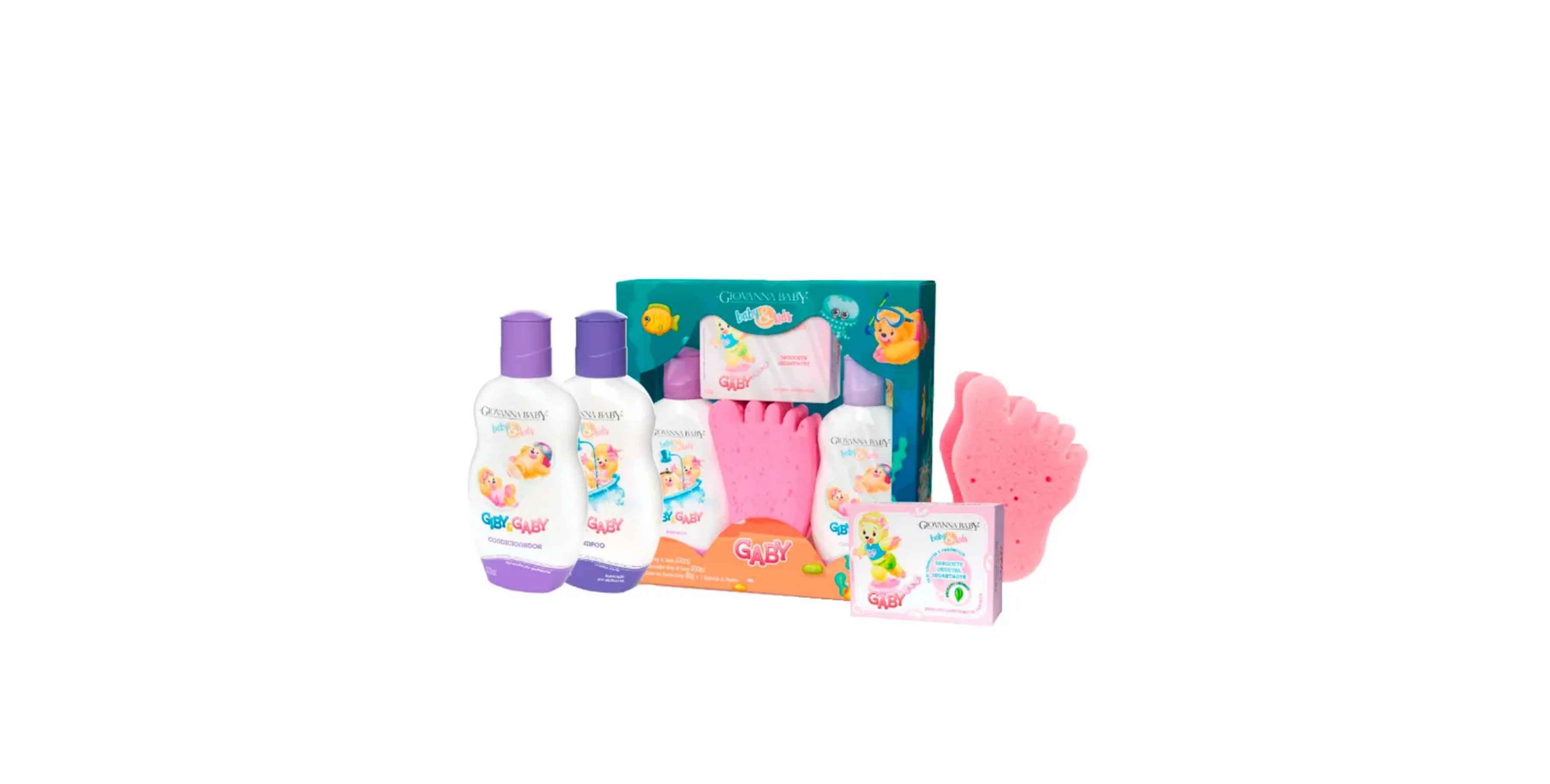 Kit Giovanna Baby Hora do Banho [Menina] — Giovanna Baby com entrega em Recife | Liquida Perfumes