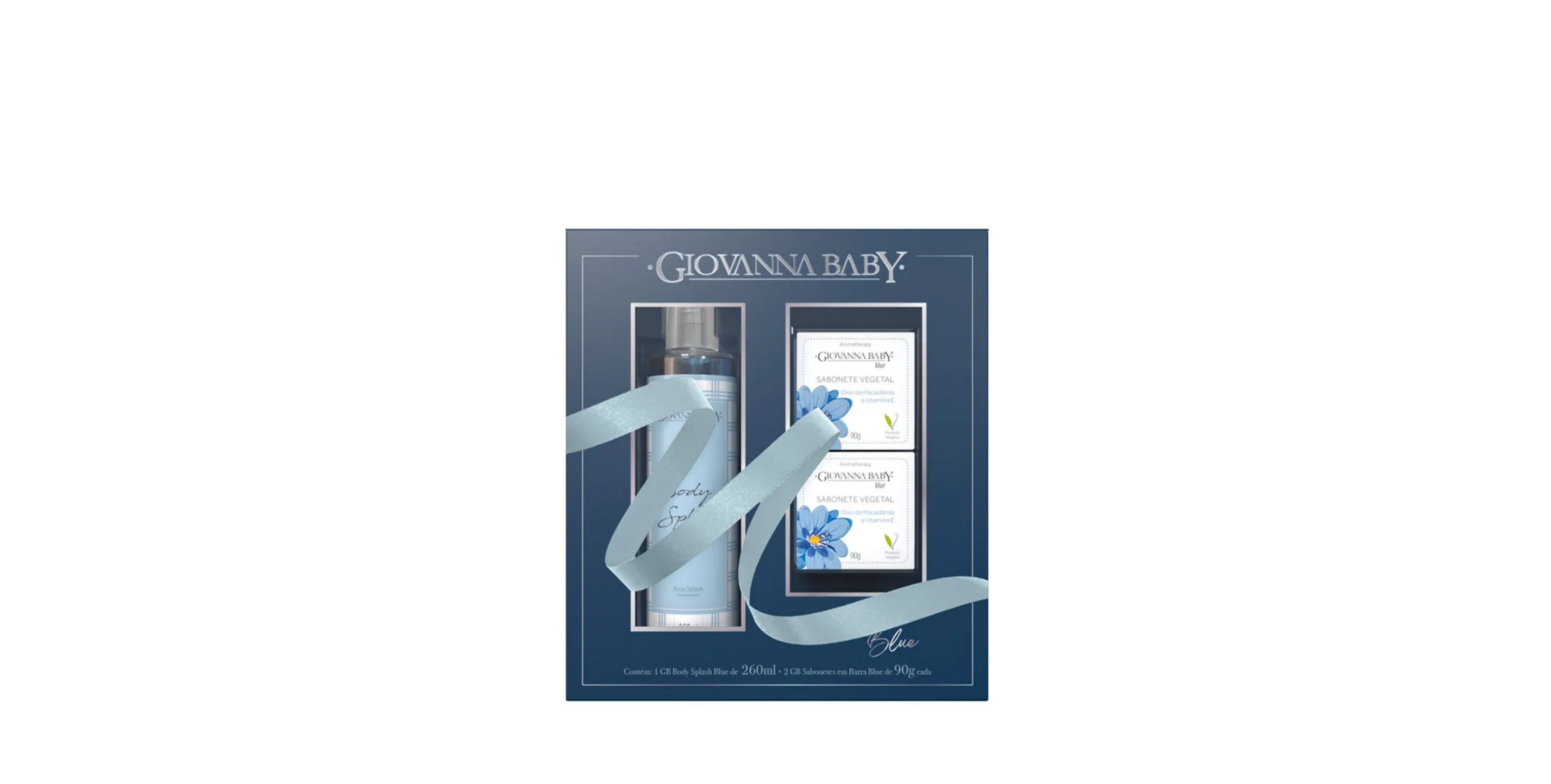 Kit Giovanna Baby Blue [com Body Splash] — Giovanna Baby com entrega em Recife | Liquida Perfumes