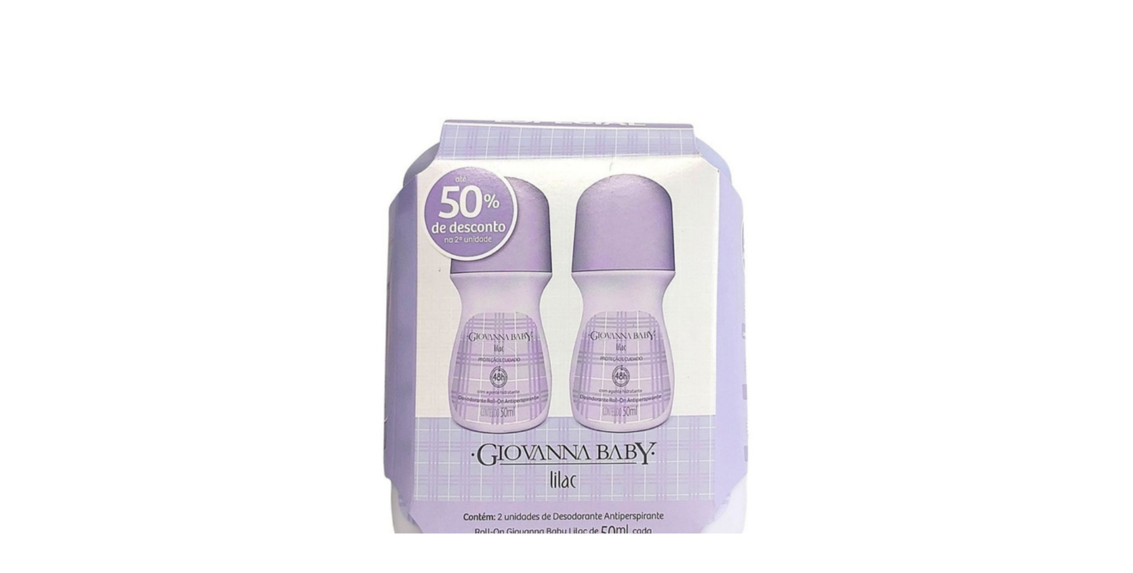 Giovanna Baby Pack Desodorante Roll-On [Lilac] — Giovanna Baby com entrega em Recife | Liquida Perfumes