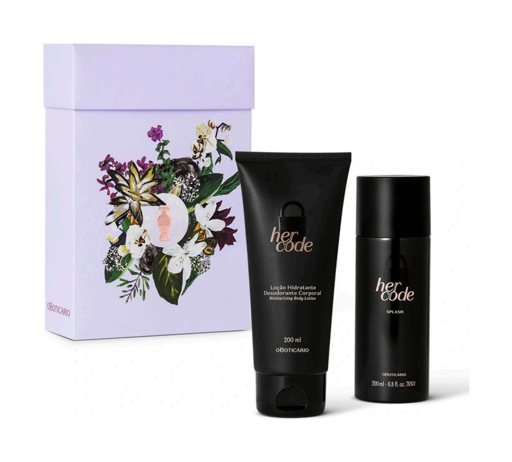 Kit Her Code Body Splash — O Boticário com entrega em Recife | Liquida Perfumes