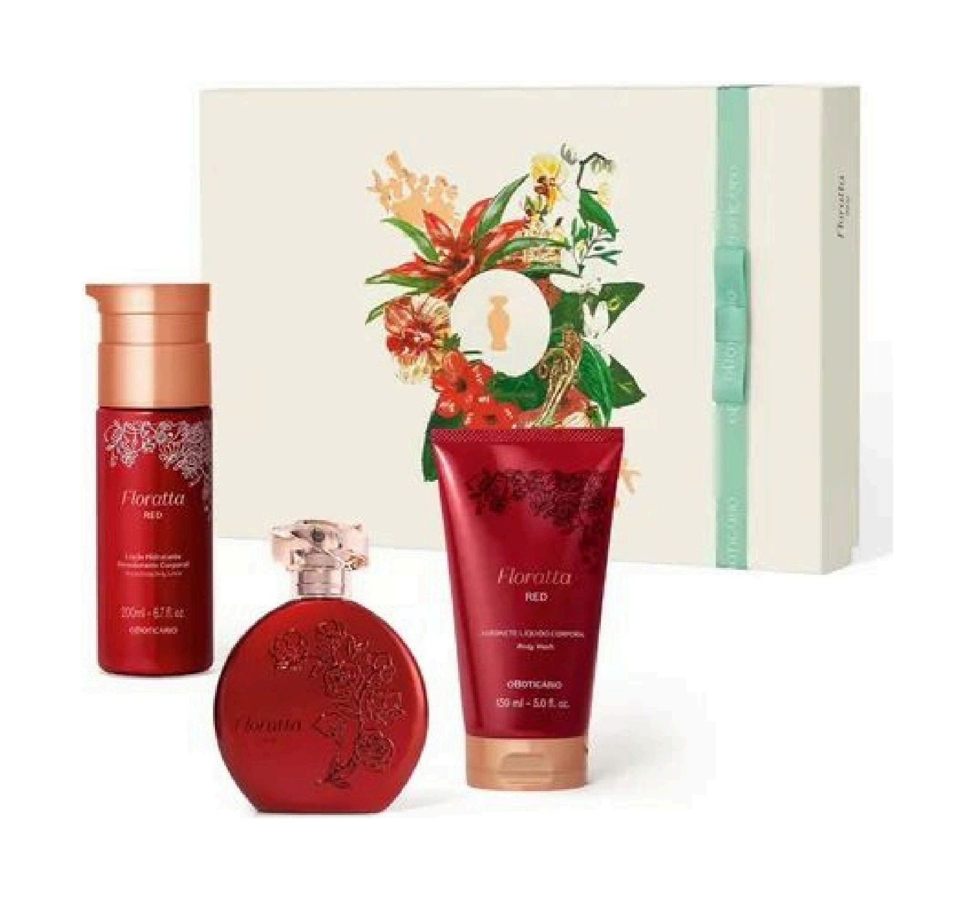 Kit Floratta Red — O Boticário com entrega em Recife | Liquida Perfumes