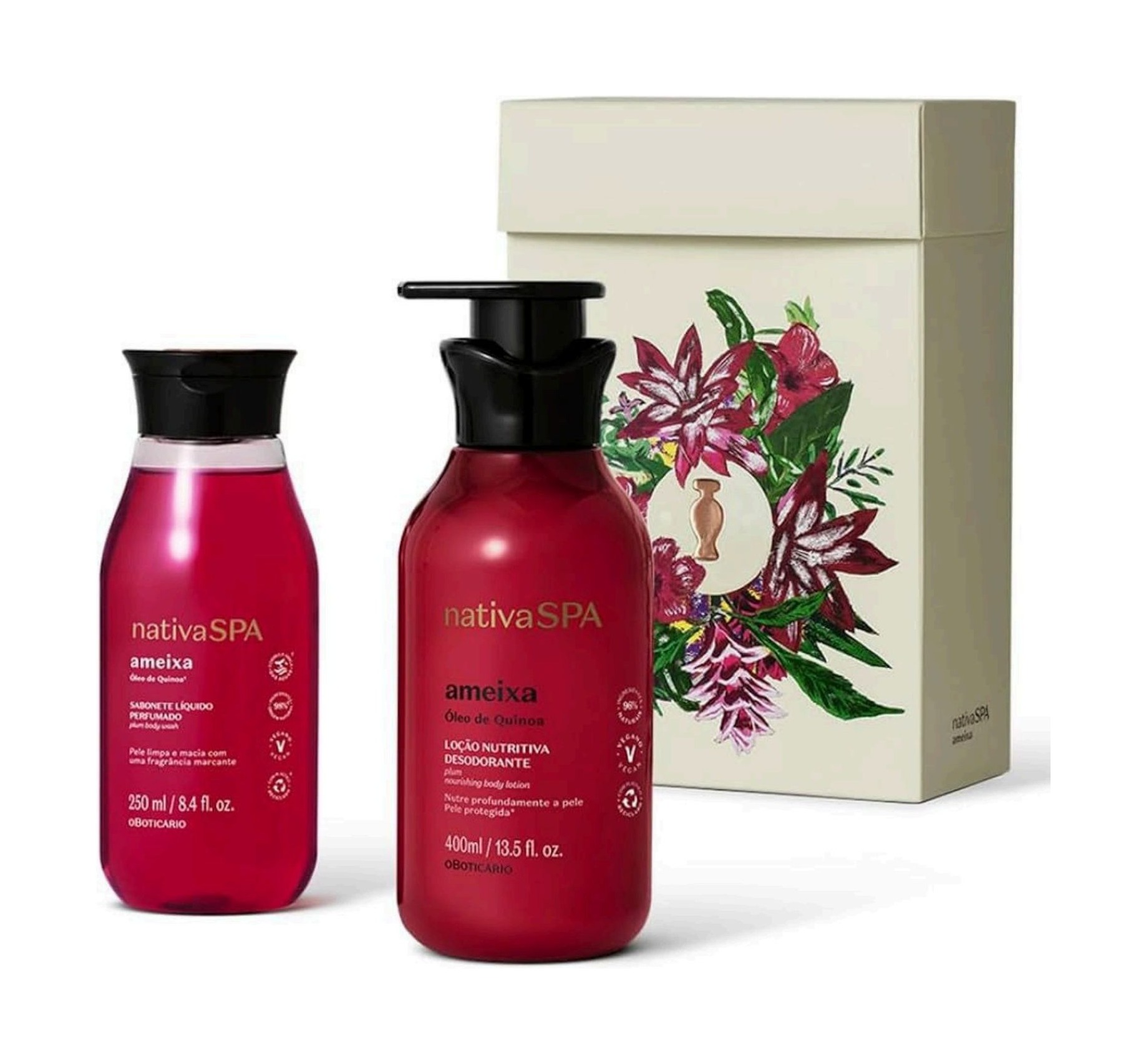 Kit Ameixa Tradicional (Esgotado) — O Boticário com entrega em Recife | Liquida Perfumes