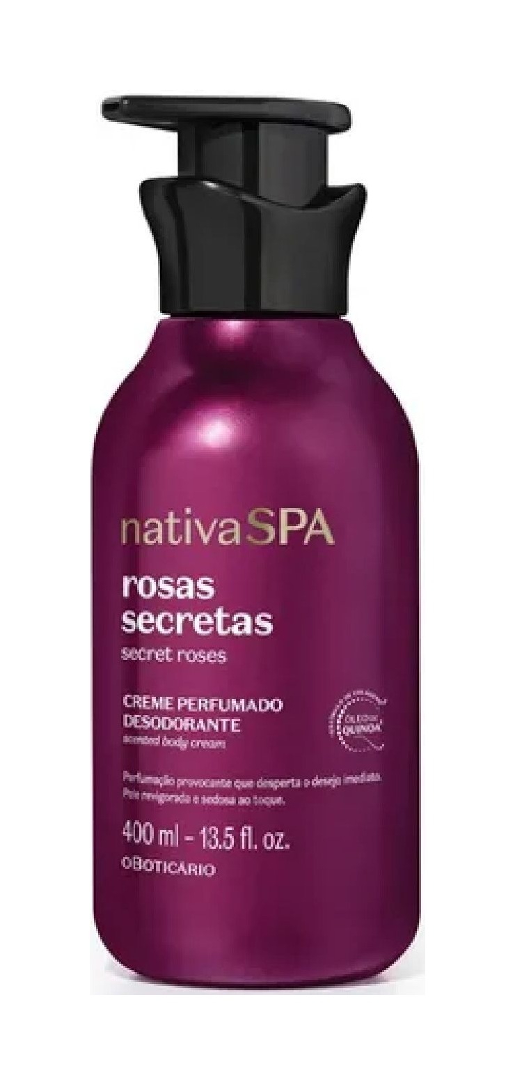 Hidratante Nativa SPA Rosas Secretas 400ml — O Boticário com entrega em Recife | Liquida Perfumes