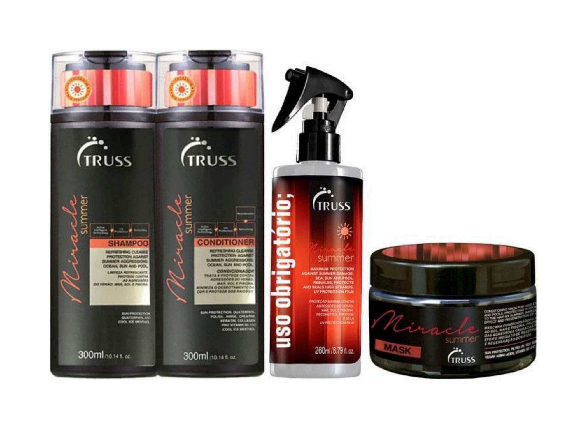 Kit Miracle Summer — Truss com entrega em Recife | Liquida Perfumes