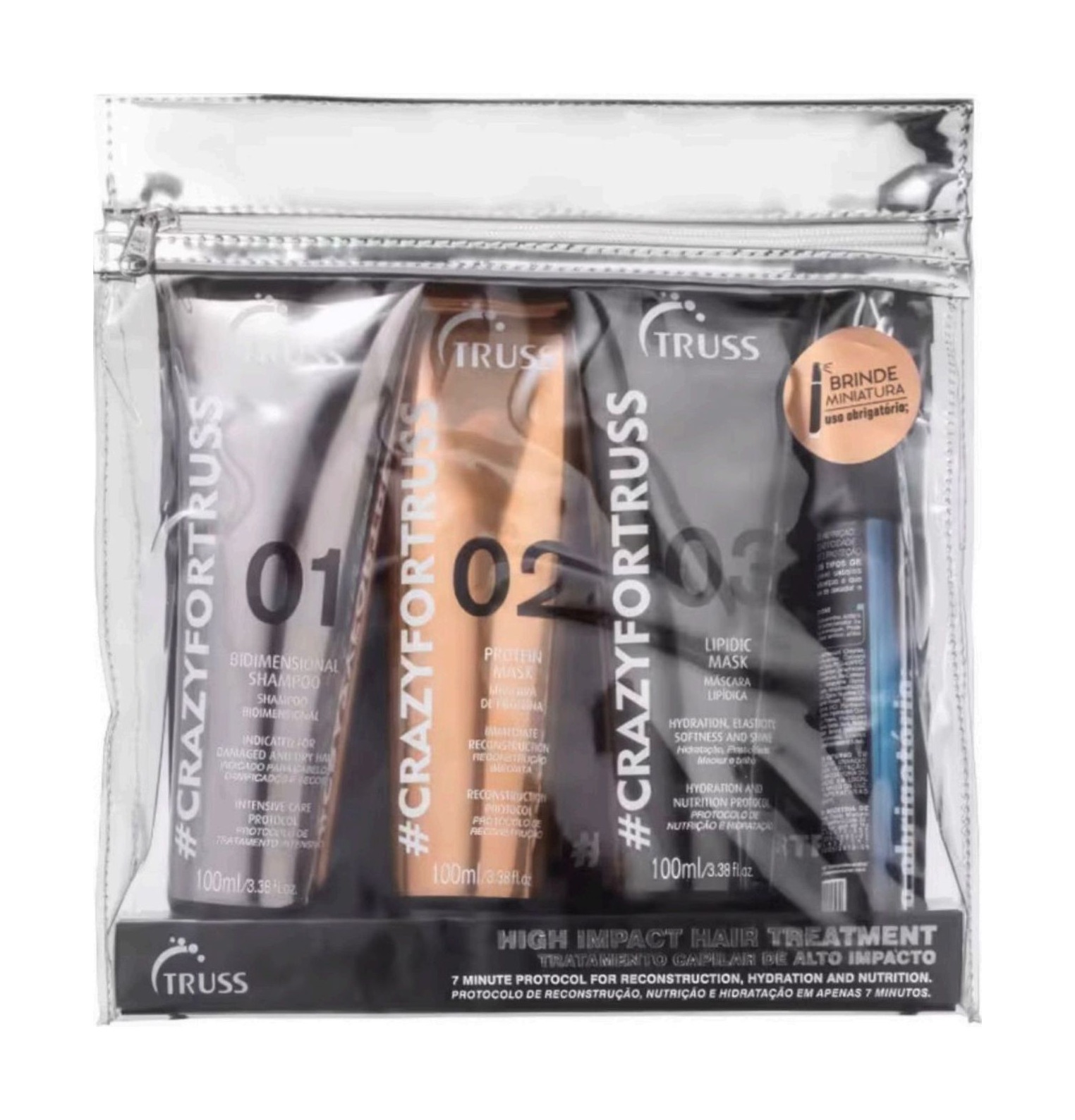 Kit Viagem Uso Obrigatório — Truss com entrega em Recife | Liquida Perfumes