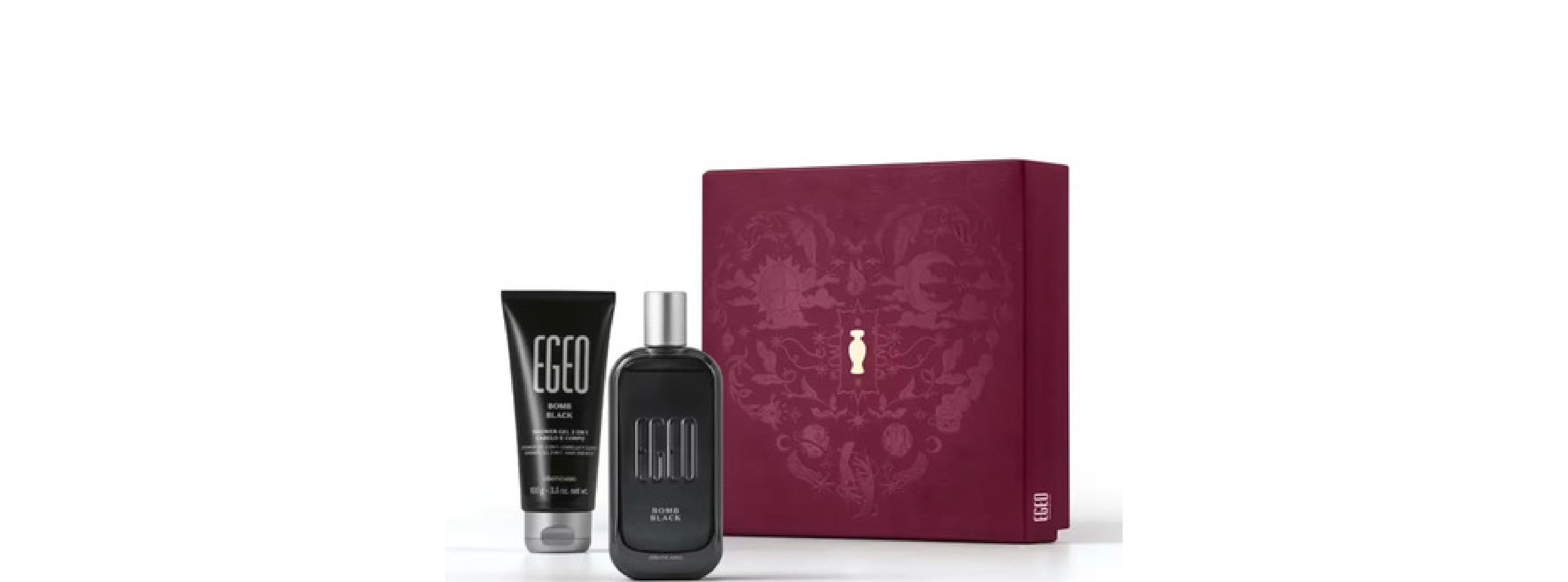 Kit Egeo Bomb Black (90ml) — Dia dos Namorados com entrega em Recife | Liquida Perfumes